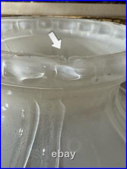 VTG Aladdin Electric Model-B Tall Lincoln Drape Alacite Lamp Uranium Glows