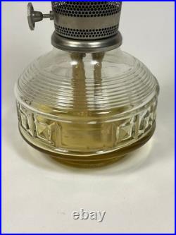 VTG Aladdin Genie III Model #23 Tall Brass Glass Oil Lamp with Extra Wick Light VTG Aladdin Genie III Model #23 Tall Brass Glass Oil Lamp with Extra Wick Light