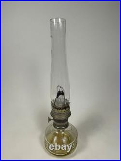 VTG Aladdin Genie III Model #23 Tall Brass Glass Oil Lamp with Extra Wick Light VTG Aladdin Genie III Model #23 Tall Brass Glass Oil Lamp with Extra Wick Light