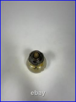 VTG Aladdin Genie III Model #23 Tall Brass Glass Oil Lamp with Extra Wick Light