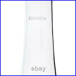 VTG Aladdin Model 23 Glass Oil Lamps Colonial Squares Pair 1 unused 20