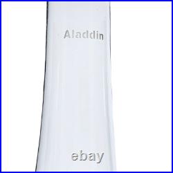 VTG Aladdin Model 23 Glass Oil Lamps Colonial Squares Pair 1 unused 20