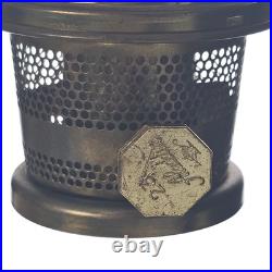 VTG Aladdin Model 23 Glass Oil Lamps Colonial Squares Pair 1 unused 20