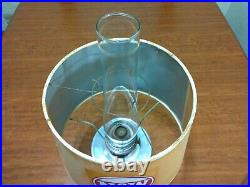 VTG Aladdin Railroad Caboose Lamp Train N&W Model 23 Shade Burner & Chimney Rare