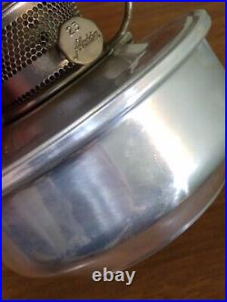 VTG Aladdin Railroad Caboose Lamp Train N&W Model 23 Shade Burner & Chimney Rare