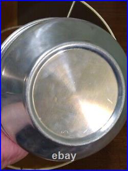 VTG Aladdin Railroad Caboose Lamp Train N&W Model 23 Shade Burner & Chimney Rare