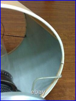 VTG Aladdin Railroad Caboose Lamp Train N&W Model 23 Shade Burner & Chimney Rare