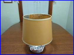 VTG Aladdin Railroad Caboose Lamp Train N&W Model 23 Shade Burner & Chimney Rare