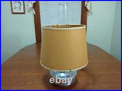 VTG Aladdin Railroad Caboose Lamp Train N&W Model 23 Shade Burner & Chimney Rare