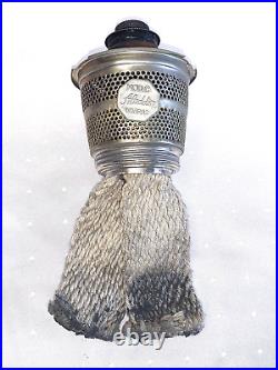 VTG PENN CENTRAL RR ALADDIN CABOOSE Kerosene Lamp Model C Bracket Burner Chimney