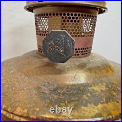 VTG or Antique Aladdin Kerosene Oil Brass Lantern Lamp Model 23 Pat 3551086