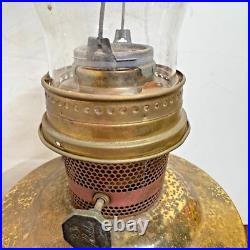 VTG or Antique Aladdin Kerosene Oil Brass Lantern Lamp Model 23 Pat 3551086
