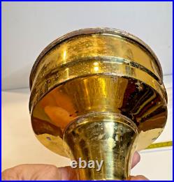 VTG or Antique Aladdin Kerosene Oil Brass Lantern Lamp Model 23 Pat 3551086