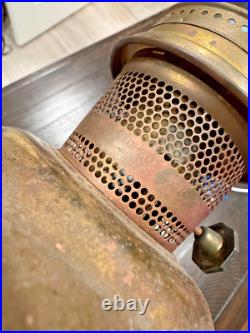 VTG or Antique Aladdin Kerosene Oil Brass Lantern Lamp Model 23 Pat 3551086