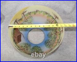 Victorian Aladdin hanging Kerosene oil lamp parts or restoration