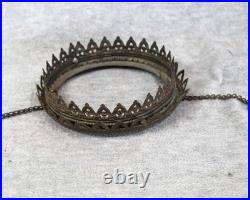 Victorian Aladdin hanging Kerosene oil lamp parts or restoration