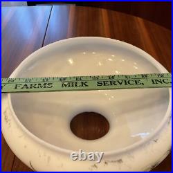 Vintage# 12 Aladdin Lamp Hand Painted Shade Egrets/water/reeds Signed Drewitz