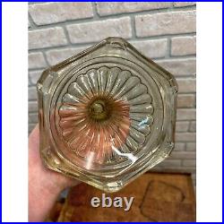 Vintage 1935 1936 Aladdin Clear Corinthian Kerosene Lamp Model B Burner