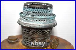 Vintage 1935-36 Aladdin Model B Orientale B-132 Rose Gold Kerosene Oil Lamp