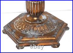 Vintage 1935-36 Aladdin Model B Orientale B-132 Rose Gold Kerosene Oil Lamp