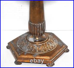 Vintage 1935-36 Aladdin Model B Orientale B-132 Rose Gold Kerosene Oil Lamp