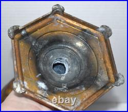 Vintage 1935-36 Aladdin Model B Orientale B-132 Rose Gold Kerosene Oil Lamp