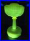 Vintage 1939-41 Aladdin Uranium B-75 Tall Lincoln Drape Ivory Alacite Oil Lamp