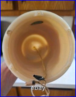 Vintage 1940 Aladdin Nude Woman Cougar Cream Pink Alacite Electric Lamp Rarest