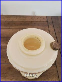 Vintage 1940's Aladdin Model B-75 Alacite Uranium Tall Lincoln Drape Oil Lamp