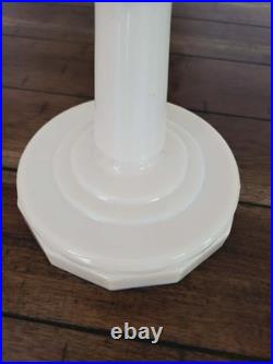 Vintage 1940's Aladdin Model B-75 Alacite Uranium Tall Lincoln Drape Oil Lamp