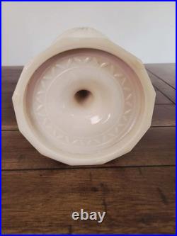 Vintage 1940's Aladdin Model B-75 Alacite Uranium Tall Lincoln Drape Oil Lamp