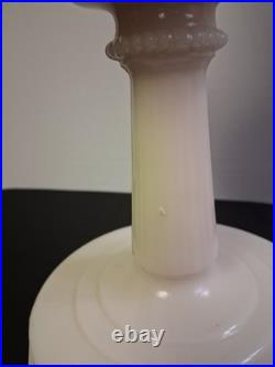 Vintage 1940s Aladdin Tall Lincoln Drape Alacite Kerosene Oil Lamp Refurbished