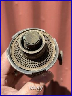Vintage 1941 Aladdin Green B47 Bell stem Oil Lamp