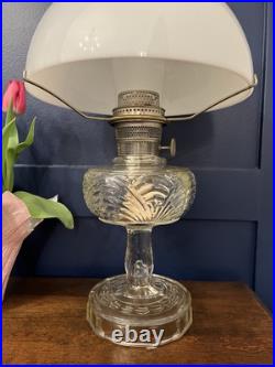 Vintage 1941 Aladdin Washington Drape Oil Lamp B 53 with Shade