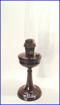 Vintage 1944-52 Aladdin Model 1609 Short Bakelite Oil Lamp Nice RARE
