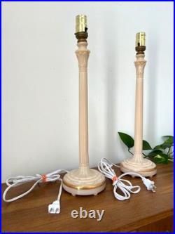 Vintage 1951 Aladdin Alacite Lamps