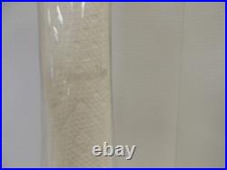 Vintage 1970s Aladdin Kerosene Lamp #23 Milk Glass Wheat & Daisy Tall Chimney