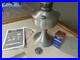 Vintage 23 Aladdin Model Chromic Kerosene Oil Lamp WithLocOn Wick, LocOn Chimney
