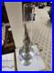 Vintage 23 Aladdin Model Nickel Kerosene Oil Lamp With original Glass Chimney