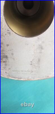 Vintage 24 Genuine Aladdin Oil Table Lamp Electrified White Milk Glass Shade