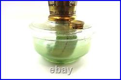 Vintage ALADDIN 23 Genie III Clear Glass Oil Kerosene Bracket Lamp Base + Burner