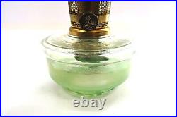 Vintage ALADDIN 23 Genie III Clear Glass Oil Kerosene Bracket Lamp Base + Burner