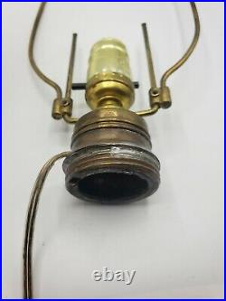 Vintage ALADDIN ALACITE 10.5 Lincoln Drape Oil Lamp Base & Screw on Conversion