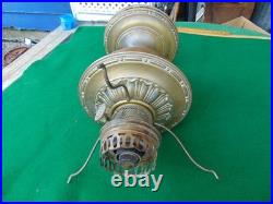 Vintage ALADDIN Fancy Brass Model 8 Oil Lamp Base with Model 11 Burner VGC