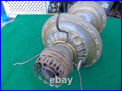 Vintage ALADDIN Fancy Brass Model 8 Oil Lamp Base with Model 11 Burner VGC