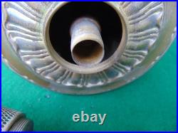 Vintage ALADDIN Fancy Brass Model 8 Oil Lamp Base with Model 11 Burner VGC