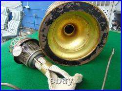 Vintage ALADDIN Fancy Brass Model 8 Oil Lamp Base with Model 11 Burner VGC