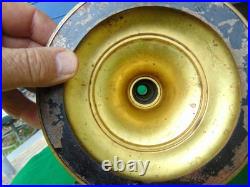 Vintage ALADDIN Fancy Brass Model 8 Oil Lamp Base with Model 11 Burner VGC