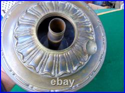 Vintage ALADDIN Fancy Brass Model 8 Oil Lamp Base with Model 11 Burner VGC