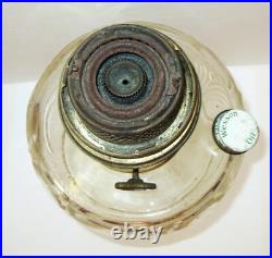 Vintage ALADDIN Glass Washington Drape Oil-Kerosene Lamp B-53 Model-B Burner